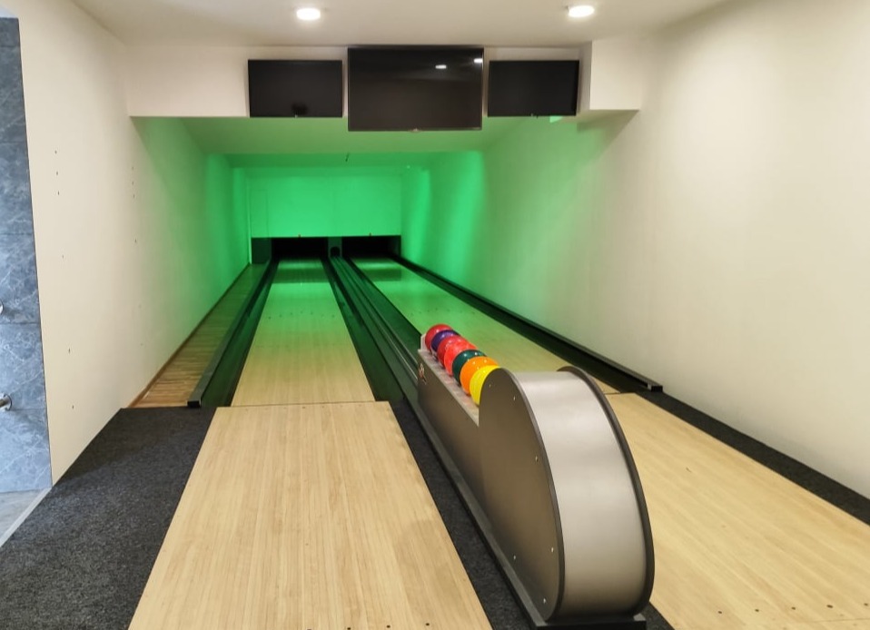Bowling pálya a Major Hotelben